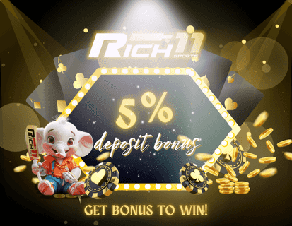 ویلکم بونس حاصل کرنے کے لیے Rich11sportsbet میں شامل ہوں۔